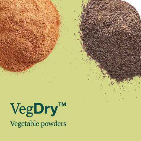 dry vegetable powders